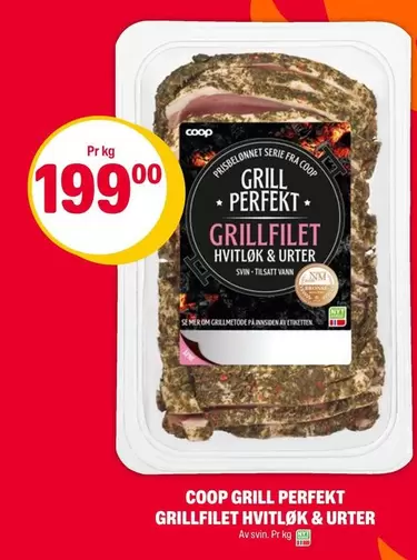 GRILLFILET HVITLØK & URTER