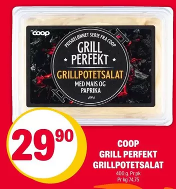 GRILLPOTETS SALAT MED MAIS OG PAPRIKA