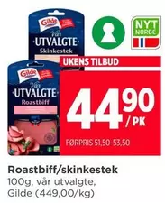 Roastbiff/skinkestek