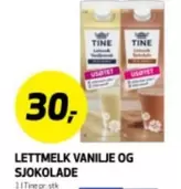 Lettmelk Vanilje og Sjokolade