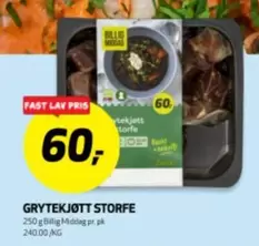Mega - GRYTEKJØTT STORFE