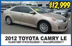TOYOTA CAMRY LE