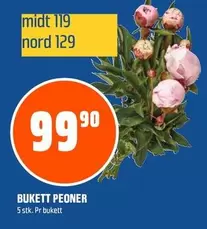 BUKETT PEONER
