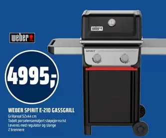 Weber - SPIRIT E-210 GASSGRILL