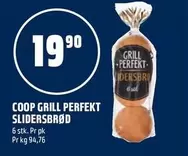 COOP GRILL PERFEKT SLIDERSBROD