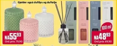 Duftlys og duftolje