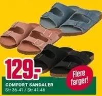 COMFORT SANDALER