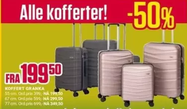Alle kofferter