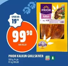 PRIOR KALKUN GRILLSKIVER