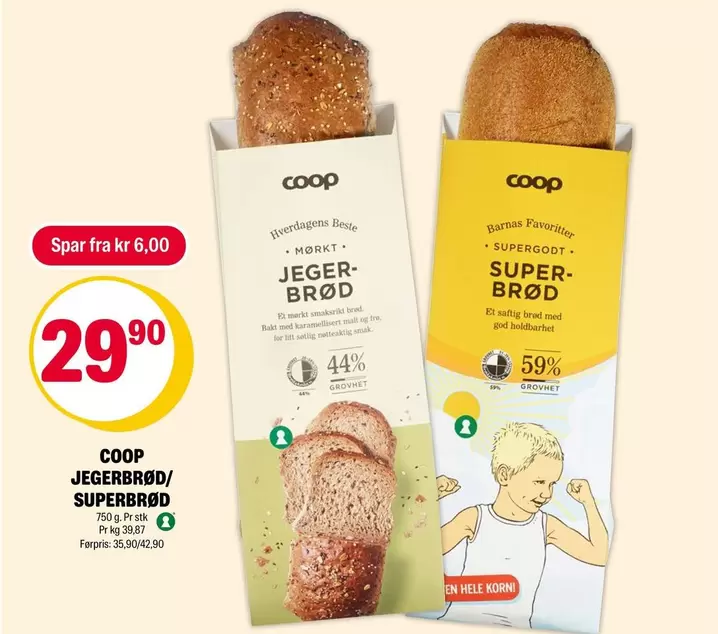 Jegerbrød / Superbrød