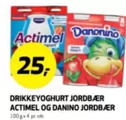 Drikkeyoghurt Jordbær