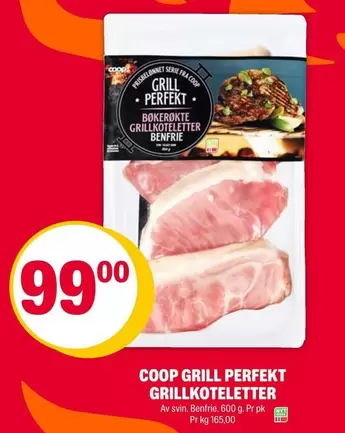 BØKERØKTE GRILLKOTLETTER