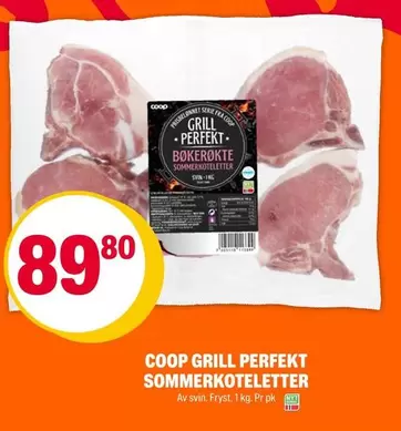 GRILL PERFEKT BØKEROKTE SOMMERKOTELETTER