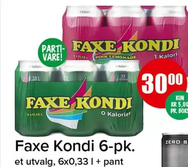 Pink - Faxe Kondi 6-pk.