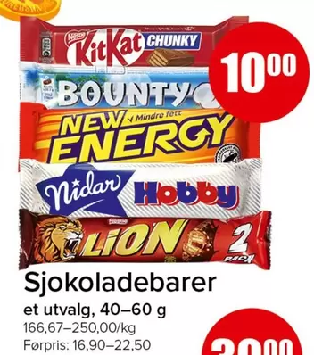 Sjokoladebarer