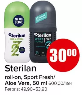roll-on, Sport Fresh/Aloe Vera