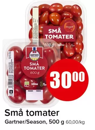 Bama - Små tomater