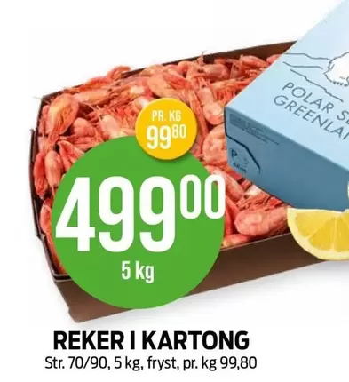 REKER I KARTONG