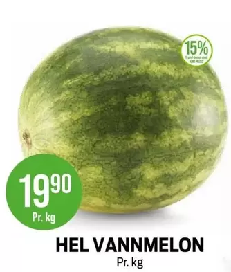 HEL VANNMELON