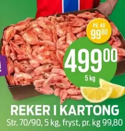 REKER I KARTONG