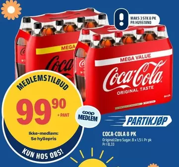 Coca Cola - COCA-COLA 8 PK