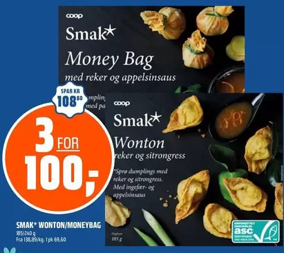 Bag - Smak Wonton/Money