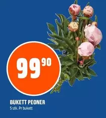 BUKETT PEONER