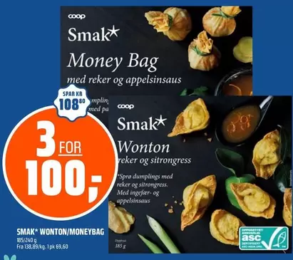 Bag - Smak Money  Wonton