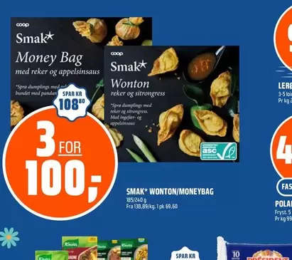 Bag - Smak Money  Wonton