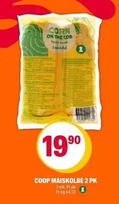 COOP MAISKOLBE 2 PK