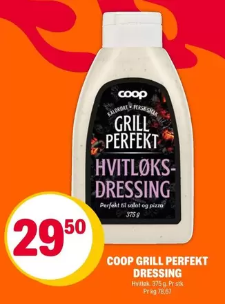 GRILL PERFEKT HVITLOKSDRESSING
