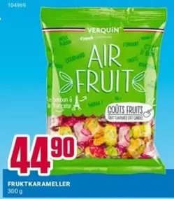 Track - AIR FRUIT FRUKTKARAMELLER