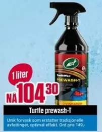 Turtle -  prewash-T