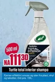 Turtle - Total Interior Shampoo