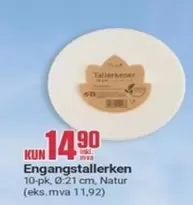Natur - Engangstallerken