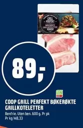 BØKERØKTE GRILLKOTELETTER