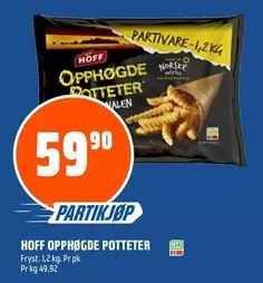 OPPHØGDE POTETTER