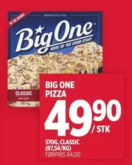 One - Big  Pizza