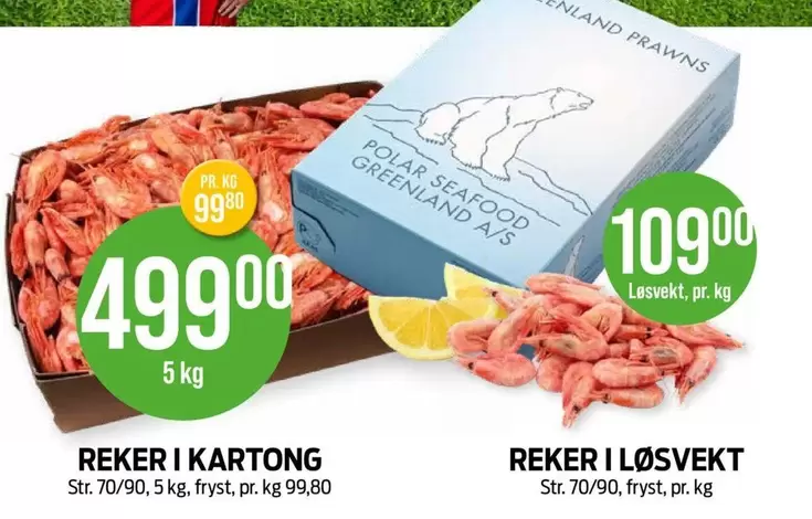 REKER I LØSVEKT