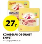 KONGSGÅRD OG GULOST SKIVET