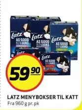 As - MENYBOXER TIL KATT