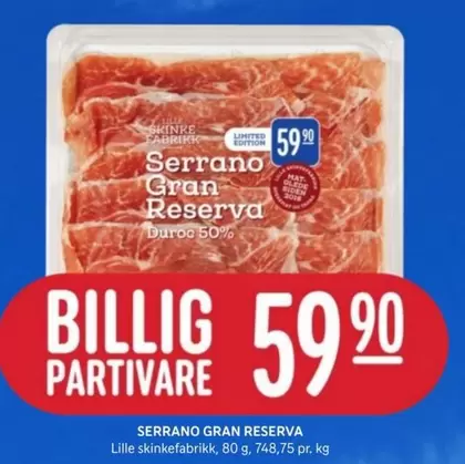 Gran - Serrano  Reserva Duroc 50%