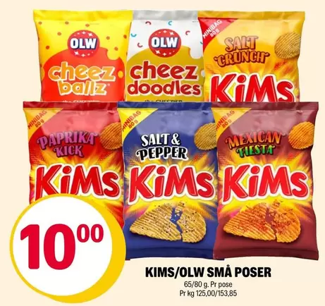 Kick - Kims, Cheez Ballz, Cheez Doodles, Salt Crunch, Paprika , Salt & Pepper, Mexican Fiesta