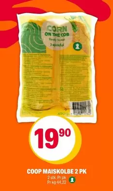 COOP MAISKOLBE 2 PK