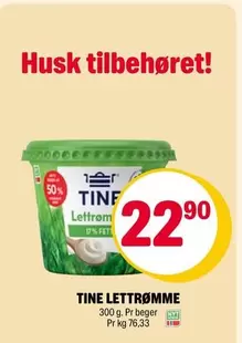 TINE LETTRØRME
