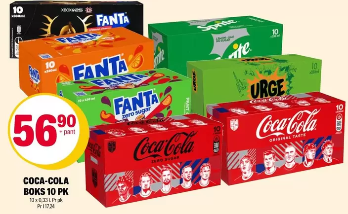 Coca Cola - BOKS 10 PK