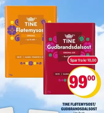 Lys - TINE Fløtemysost / Gudbrandsdalsost
