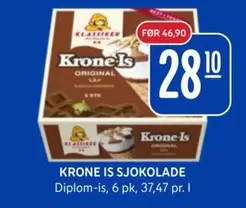 KRONE IS SJOKOLADE