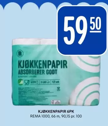 KJØKKENPAPIR 6PK