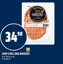 COOP GRILL BBQ BURGERS